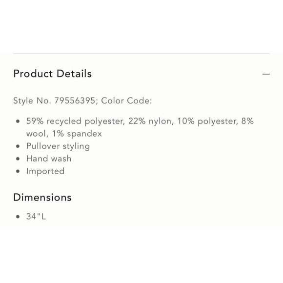 Anthropologie Funnel Turtleneck Neck Poncho One Size Knit Soft Pink Oversized - Picture 4 of 10